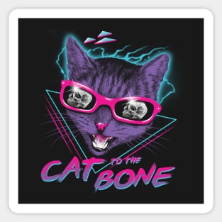 Cat to the Bone Sticker